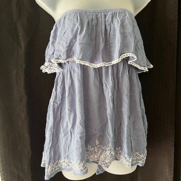 Sexy Strapless Top ~ 100% Rayon - Picture 1 of 6